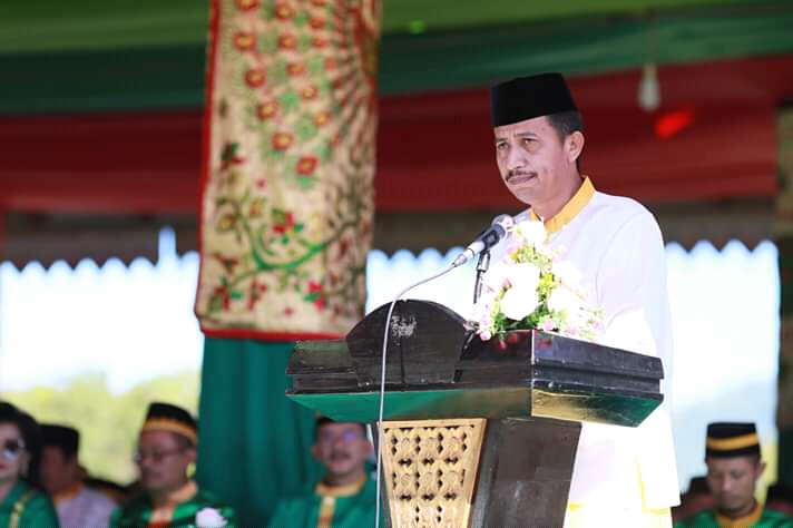 Mengenang Sejarah, Saiful Ambarak Bacakan Deklarasi Pembentukan Kabupaten Binadou