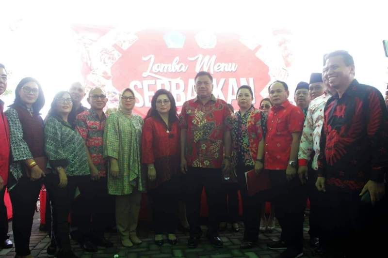 Wali Kota dan Wakil Wali Kota Kotamobagu Hadiri Pencanangan BBGRM Tingkat Provinsi Sulut