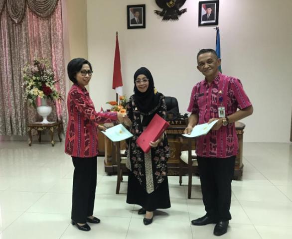 Pemkab Bolmong Terima 18 Sertifikat Tanah dari BPN