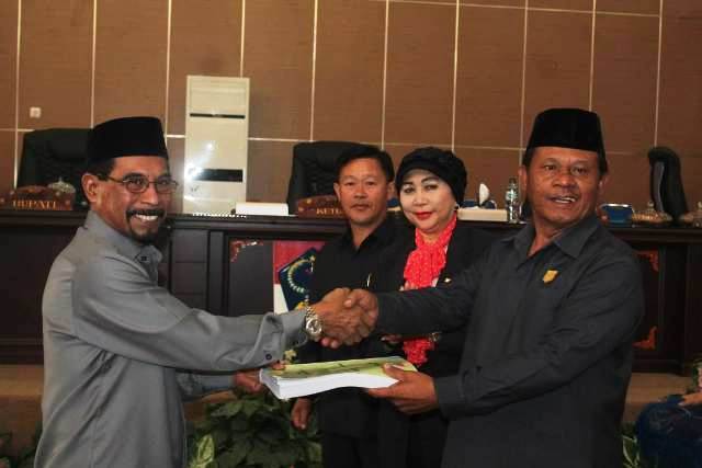 DPRD Boltim Gelar Sidang Paripurna Penyampaian KUA-PPAS Tahun Anggaran 2020