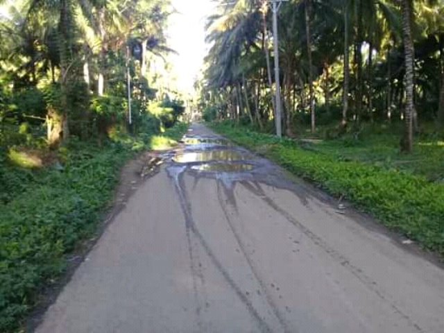 Jalan Masuk Desa Iyok Ketambahan Lebar 5 Meter