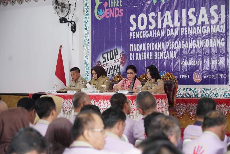 Wali Kota Kotamobagu Buka Sosialisasi Pencegahan dan Penanganan TPPO