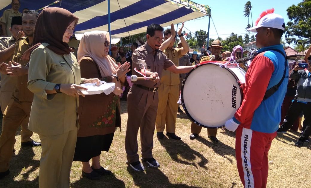 Meriahkan HUT ke-74 RI, Pemkab Boltim Gelar Lomba Drum Band dan Pawai Sekolah Berprestasi