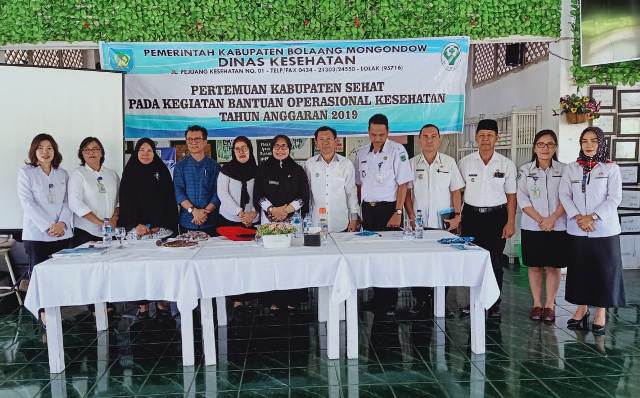 Dinkes Bolmong Matangkan Persiapan Verifikasi Kabupaten Sehat