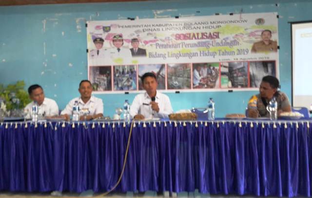 DLH Bolmong Gelar Sosialisasi