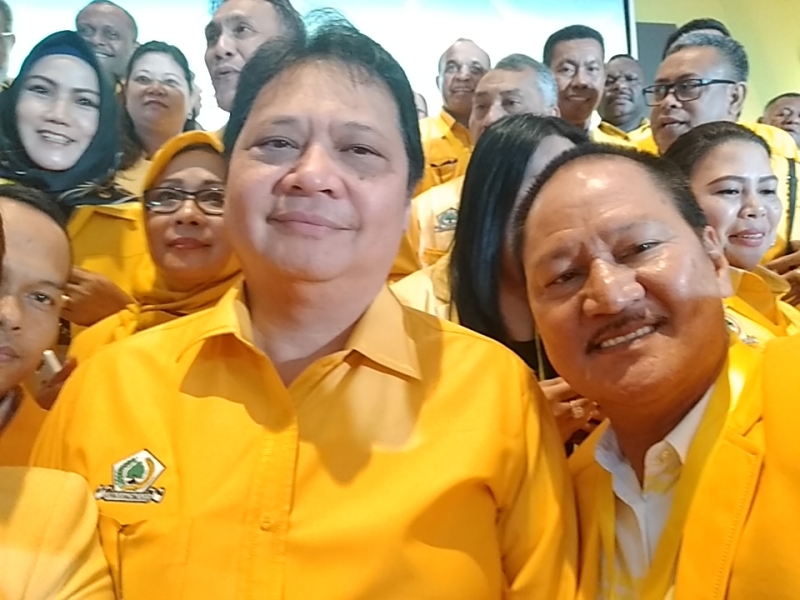 Golkar Bolmong Dorong Airlangga Sebagai Ketua Umum