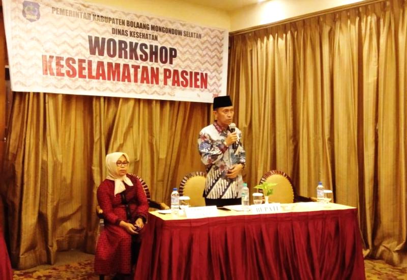 Pemkab Bolsel Gelar Workshop Keselamatan Pasien