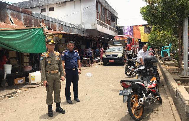 Penertiban Pedagang Pasar 23 Maret Kota Kotamobagu Berjalan Lancar