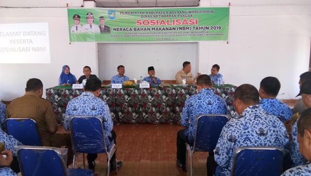 Tahlis Buka Sosialisasi Neraca Bahan Makanan