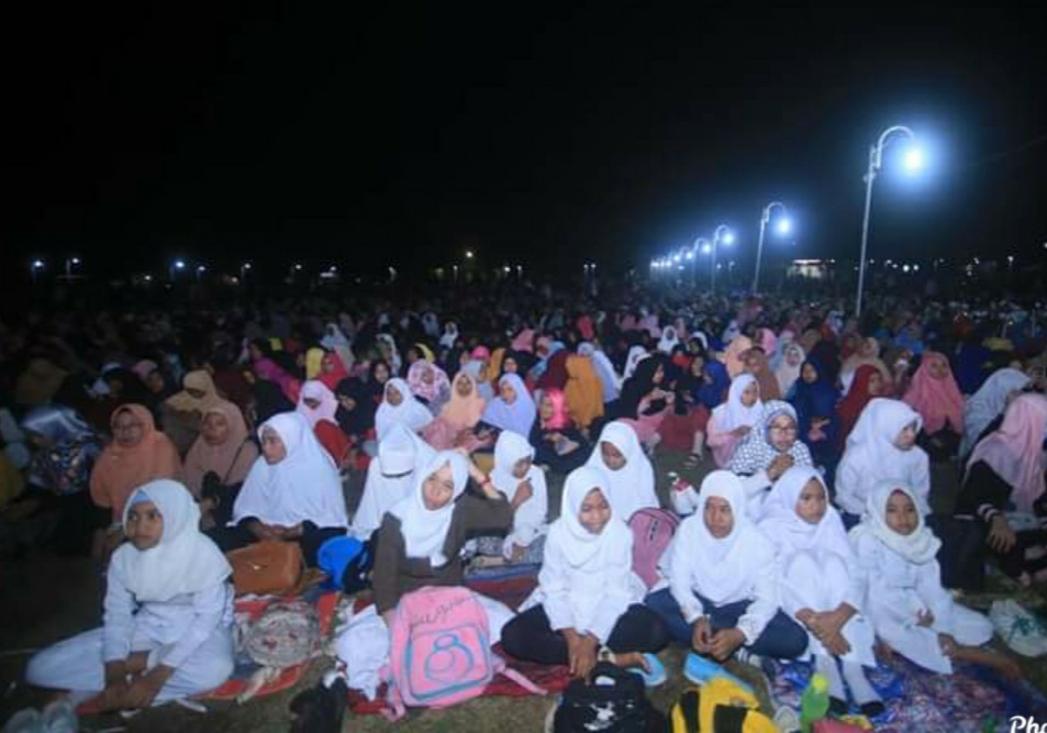 Momen HSN 2019, Ribuan Santri se-Sulut Padati Bolmut