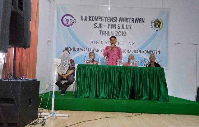 Sekda Bolmong Buka UKW Angkatan ke-XX PWI Sulut