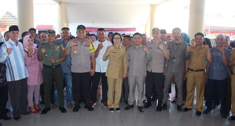 Pilkades Serentak 2019 Kabupaten Bolmong Berlangsung Aman