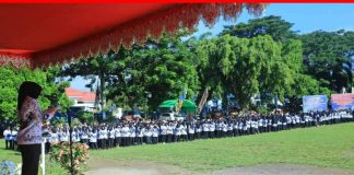 Wali Kota Kotamobagu Irup Upacara Peringatan HGN dan HUT ke – 74 PGRI
