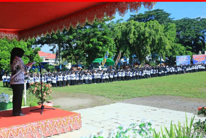 Wali Kota Kotamobagu Irup Upacara Peringatan HGN dan HUT ke – 74 PGRI