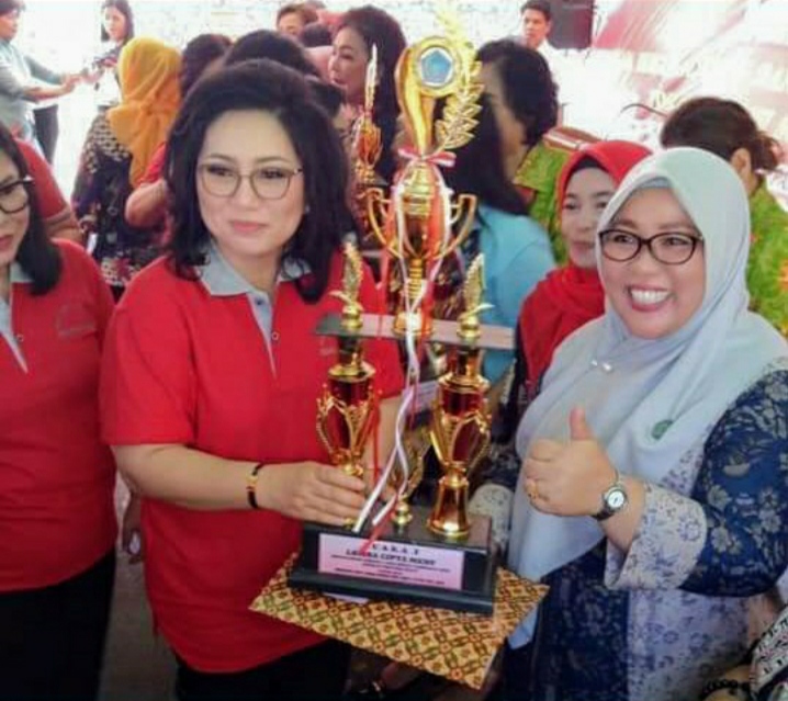 TP-PKK Kota Kotamobagu Juara 1 Lomba Cipta Menu Tingkat Provinsi Sulut