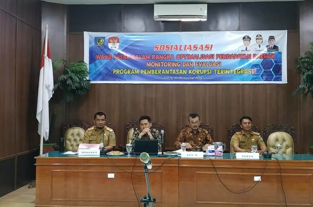 Terkait Pemberantasan Korupsi Terintegrasi, KPK Kumpul Pejabat Bolmong