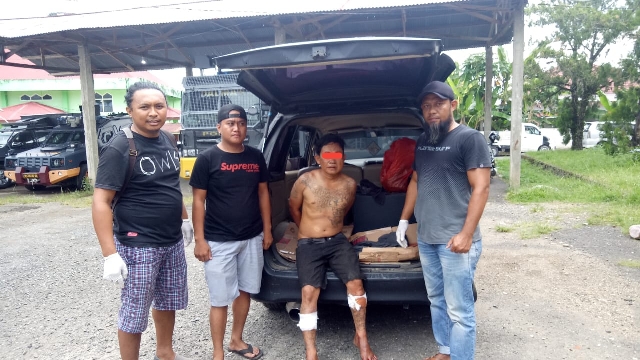 Tim Resmob Polres Kotamobagu Ringkus Terduga TSK Penggelapan Sepeda Motor