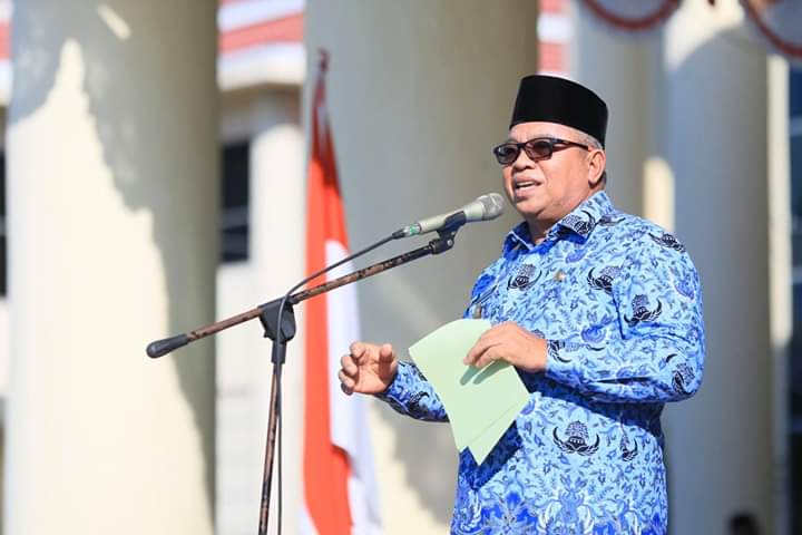 Pimpin Apel Korpri, Wabup Bolmut Sebut “Innalillahi Wainnailaihi Rojiun” untuk Setiap Kejadian