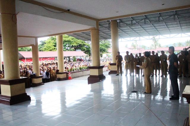 Ini Pesan Bupati Bolmong Saat Apel Perdana
