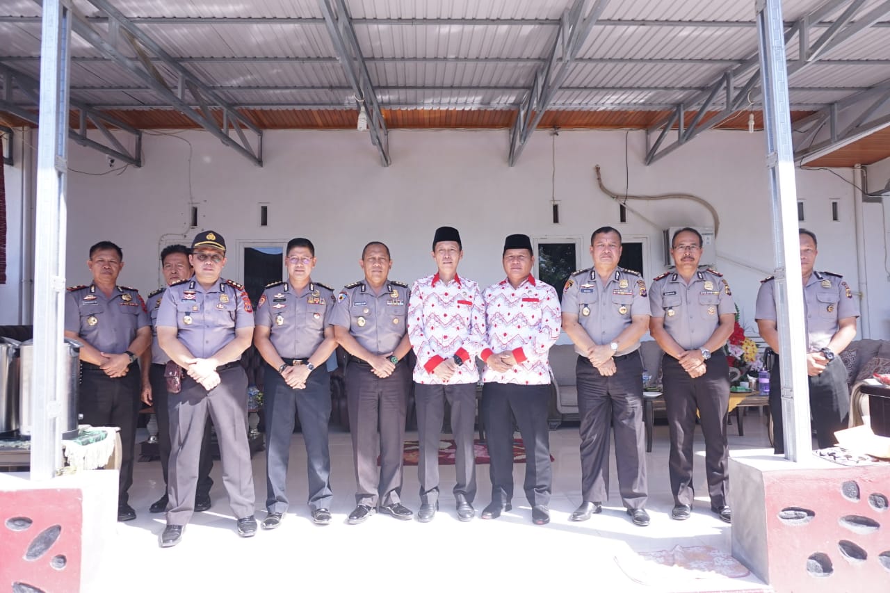 Bupati dan Wabup Bolsel Sambut Kunjungan Tim dari Polda Sulut