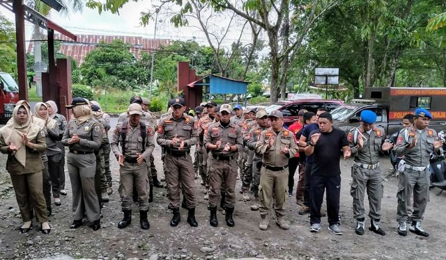 Satpol-PP Kota Kotamobagu Masuk Tahap Pembinaan agar Lebih Maksimal dan Disiplin