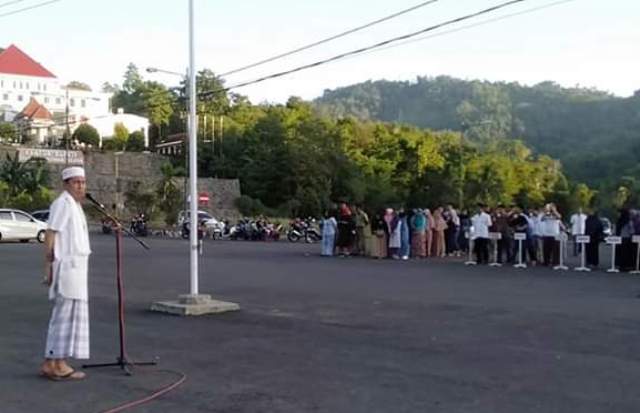 Pimpin Apel Pagi, Iskandar Minta ASN Bolsel Tingkatkan Disiplin