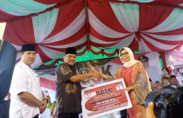 Bantuan Cadangan Pangan Program ODSK Mulai Disalurkan di Kabupaten Bolmong