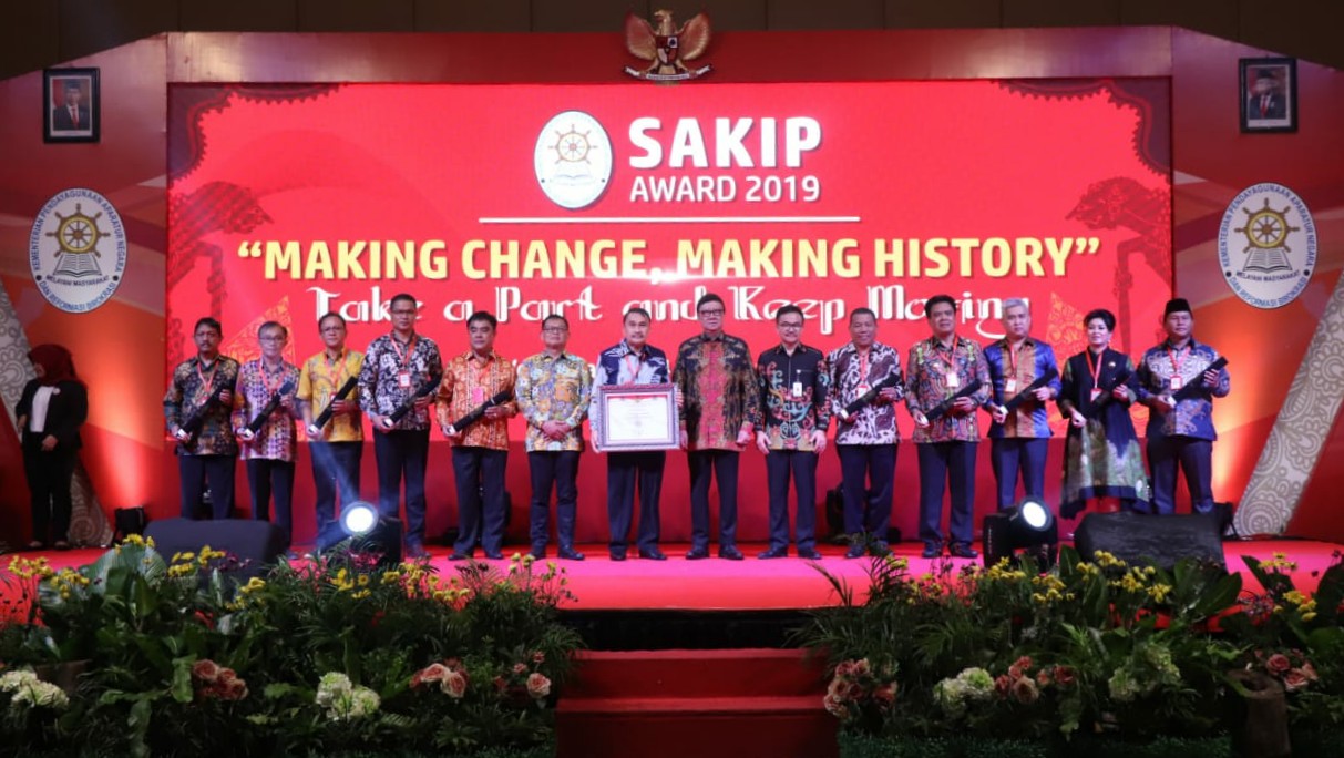Kotamobagu Peringkat 2 se-Sulut SAKIP Award 2019