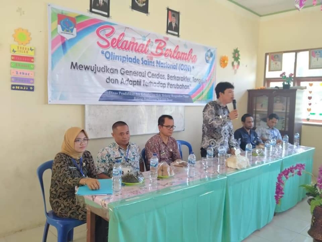 Kadis Dikbud Boltim Resmi Membuka OSN Tingkat Kabupaten