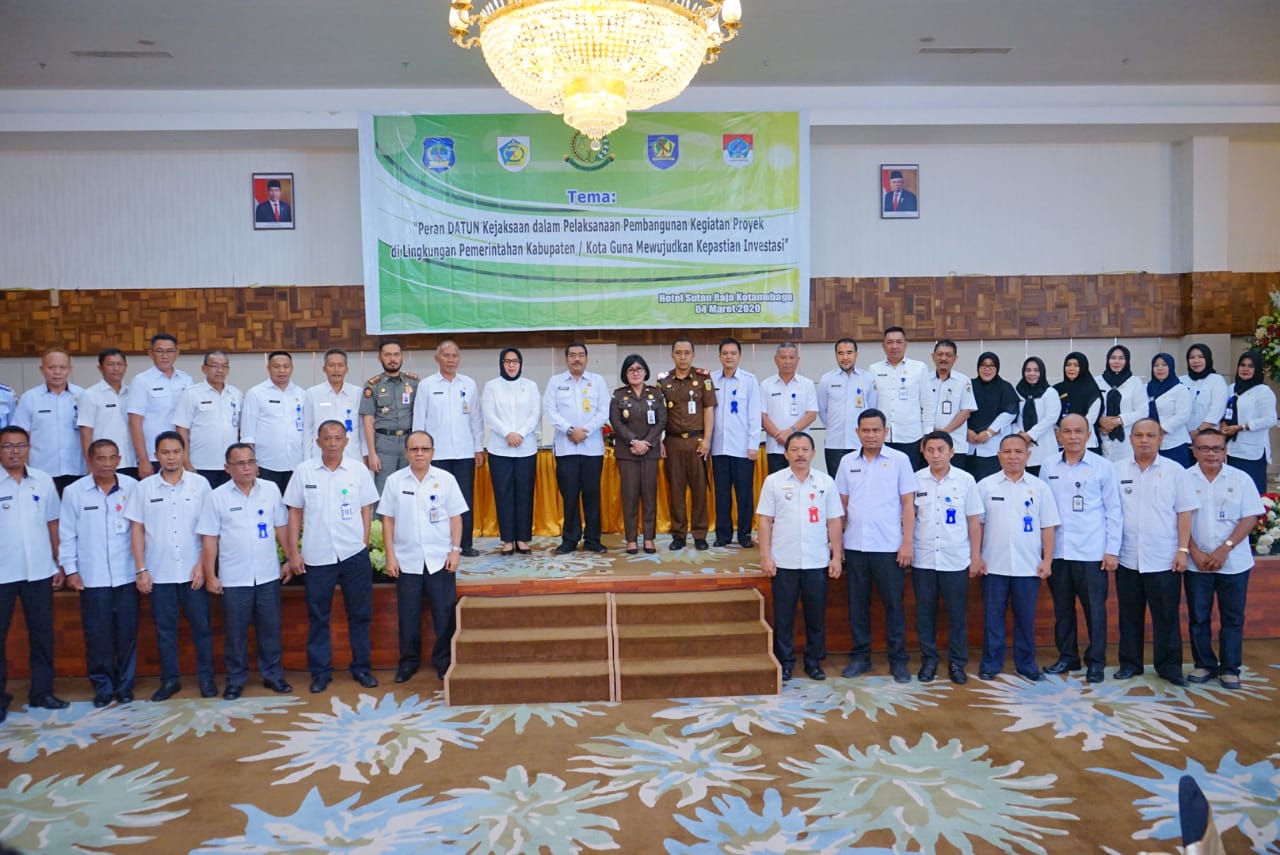 Wali Kota Kotamobagu Hadiri Sosialisasi Peran DATUN Kejati Sulut