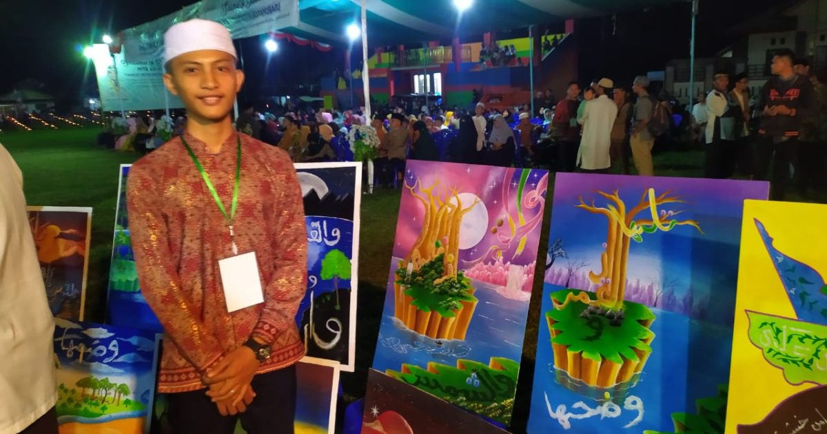Kaligrafi Warga Gogagoman ini Bernilai Ekonomis