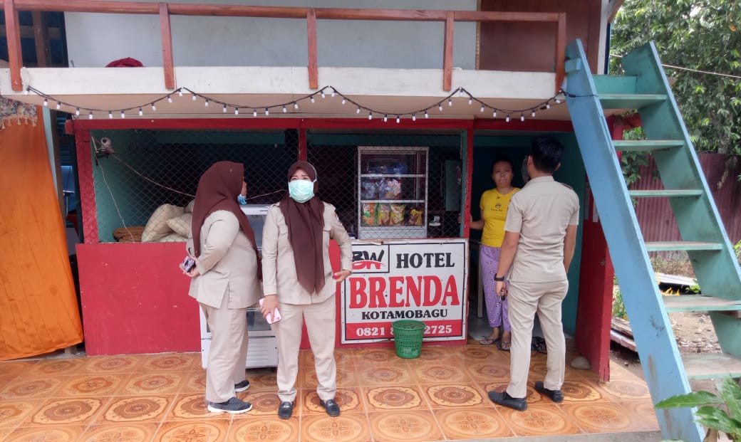 Cegah Penyebaran Covid-19, Disparbud Kotamobagu Periksa Hotel dan Tempat Usaha