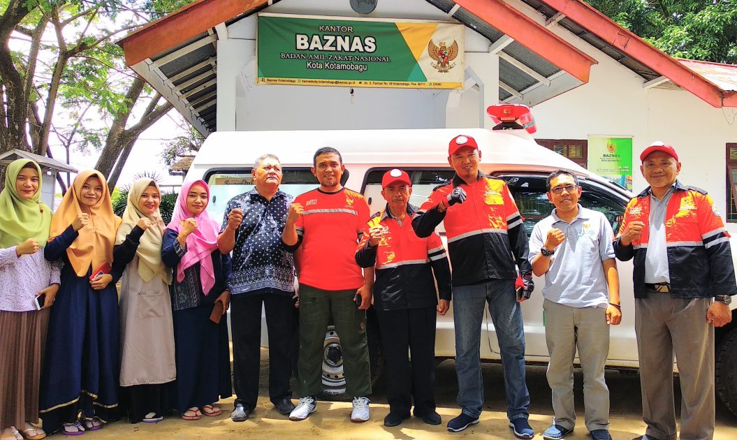 Baznas Kotamobagu Salurkan Bantuan Makanan ke Bolmong dan Bolmut