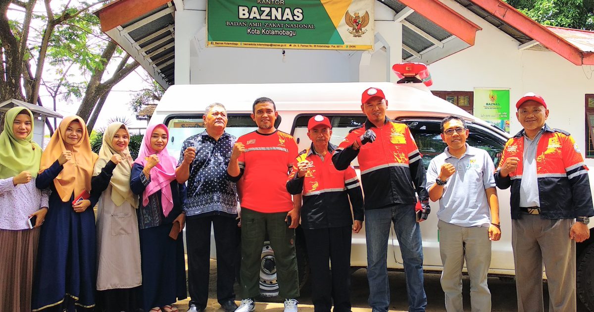 Baznas Kotamobagu Salurkan Bantuan Makanan ke Bolmong dan Bolmut