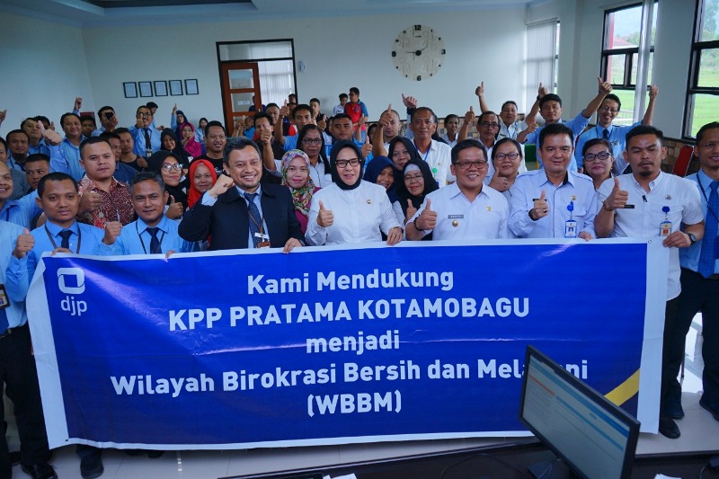Wali Kota Lakukan Kunker di KPP Pratama Kotamobagu