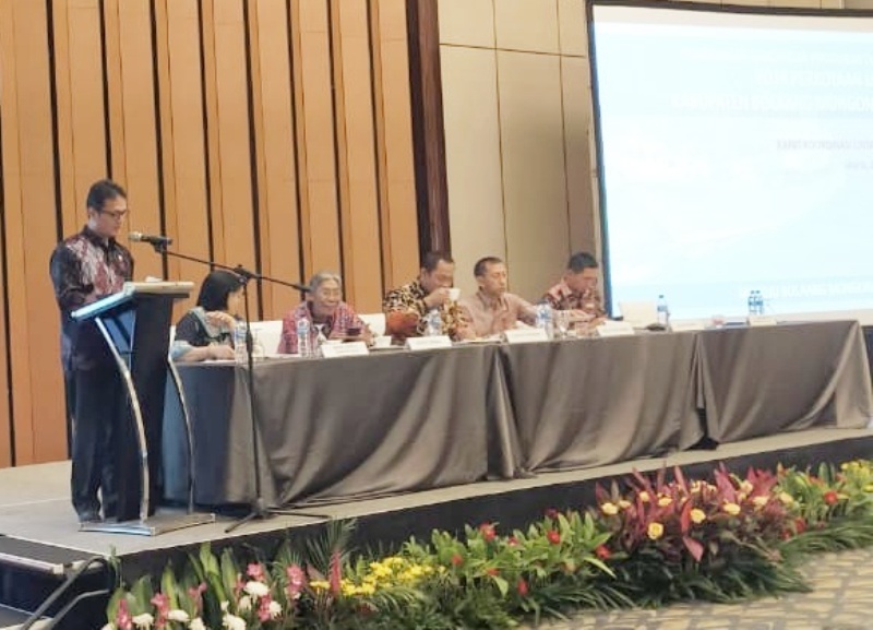 Wabup Yanny Paparkan RDTR Ibu Kota Kabupaten Bolmong di Rakor Kementerian ATR/BPN