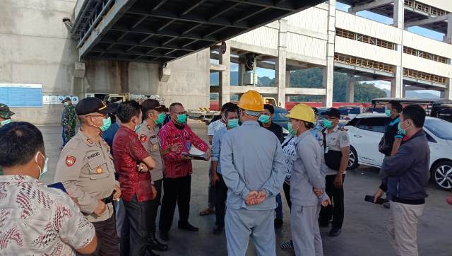 Pemkab Bolmong Lakukan Sidak di PT Conch