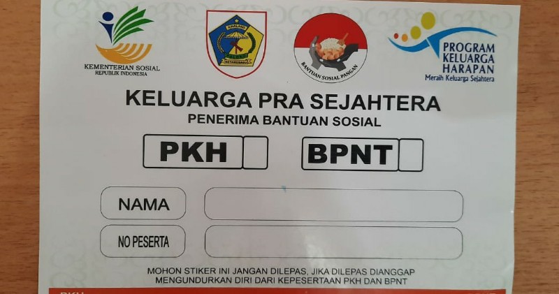 Rumah Penerima Bantuan Sosial di Kotamobagu Akan Dilabeli
