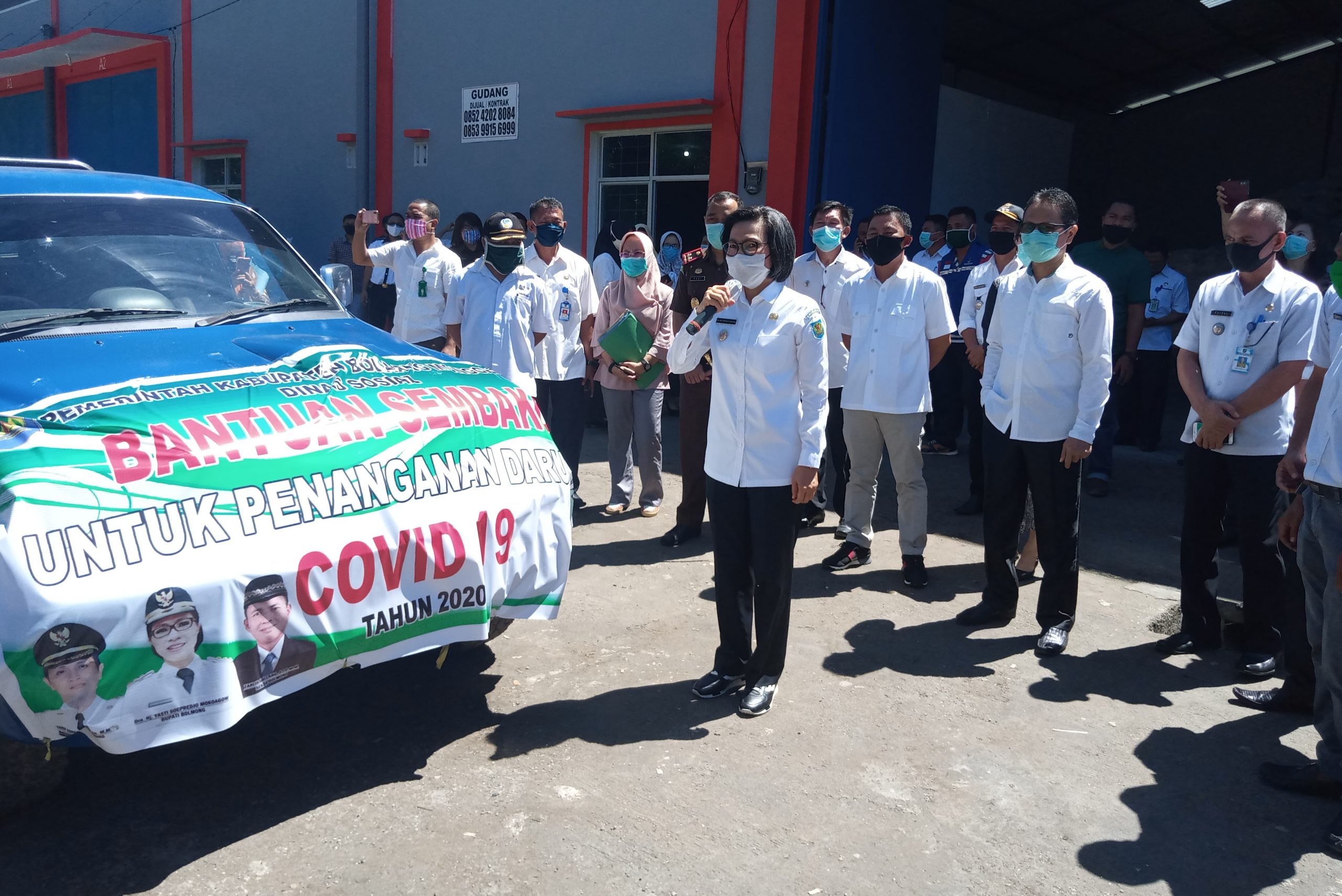 Bantuan Bahan Pokok Terus Meluncur, Warga Apresiasi Perhatian Pemkab Bolmong