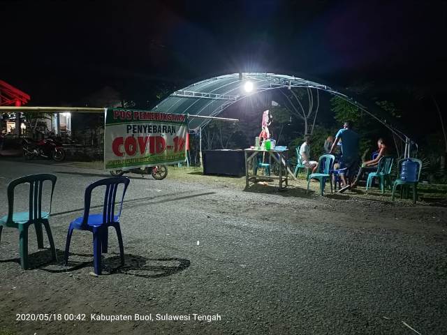 Bupati Buol Nyatakan Kisruh Portal PSBB Desa Hulubalang Sudah Aman