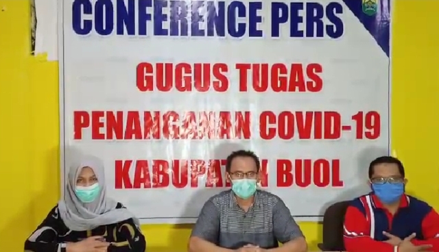 Video Conference: Positif Covid-19 di Kabupaten Buol Bertambah 8 Orang, Total Menjadi 36