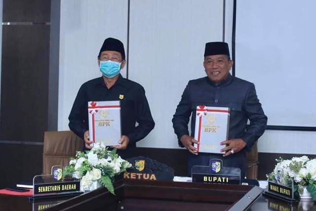 Kabupaten Bolmut Raih Quattrick WTP dari BPK RI