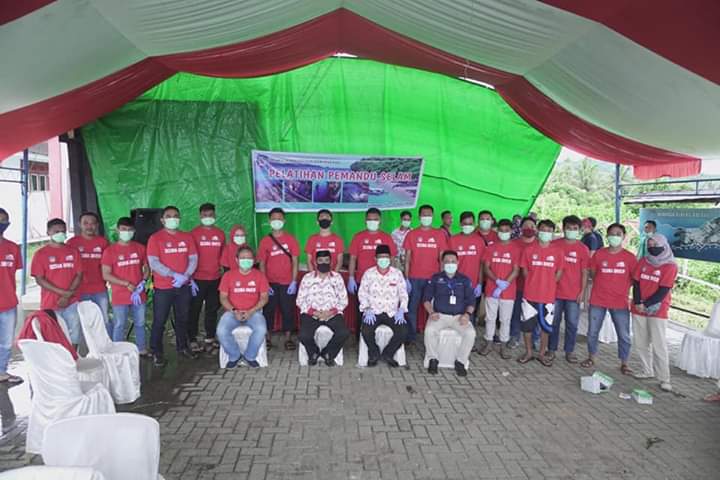 Tingkatkan Pengetahuan, Disparbud Bolsel Gelar Pelatihan Bagi Pemadu Selam