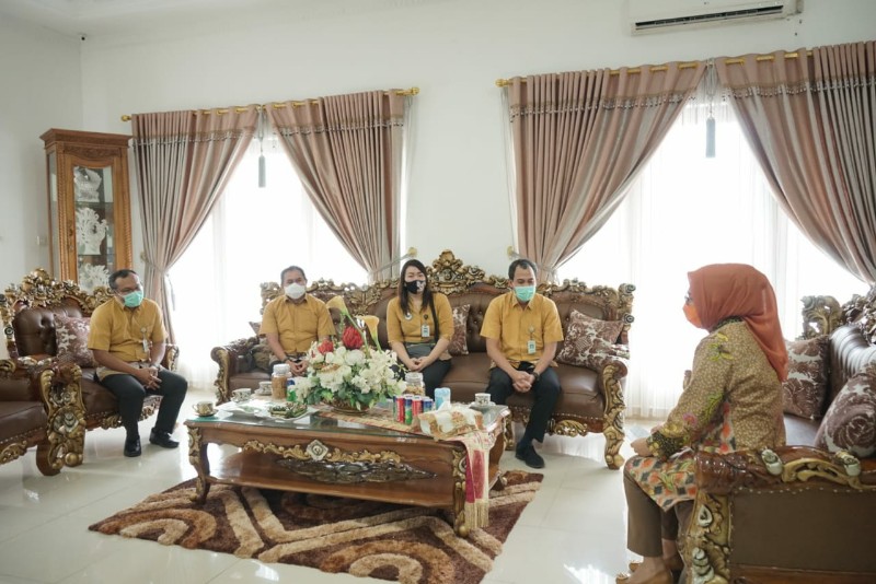 Terkait Pengajuan Klaim Pasien Covid-19, Deputi Direksi BPJS Temui Tatong Bara