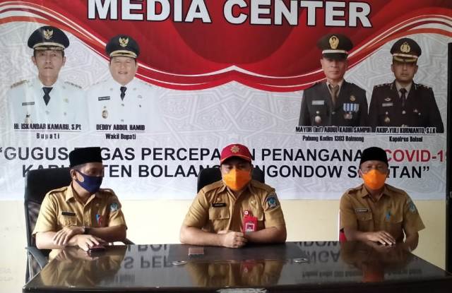 Warga Bolsel Terpapar Virus Corona Bertambah 2 Orang, Pasien O1 Sembuh