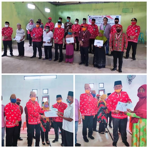 Penyaluran BLT Dandes di Bolsel Terus Berlanjut