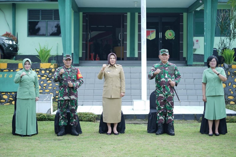 Wali Kota Kotamobagu Hadiri Penjemputan Kedatangan Danrem 131 Santiago