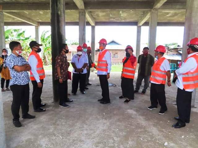 Ini Harapan Bupati Bolsel Saat Meninjau Pembangunan Asrama Mahasiswa di Gorontalo