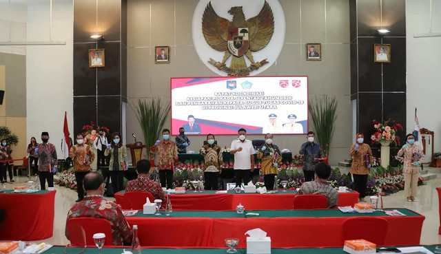 Bupati Bolsel Hadiri Rakor Kesiapan Pilkada Serantak 2020 yang Dipimpin Mendagri