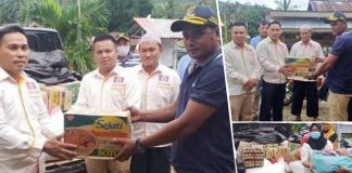 KKSS Bolmong Bantu Korban Banjir Dumoga